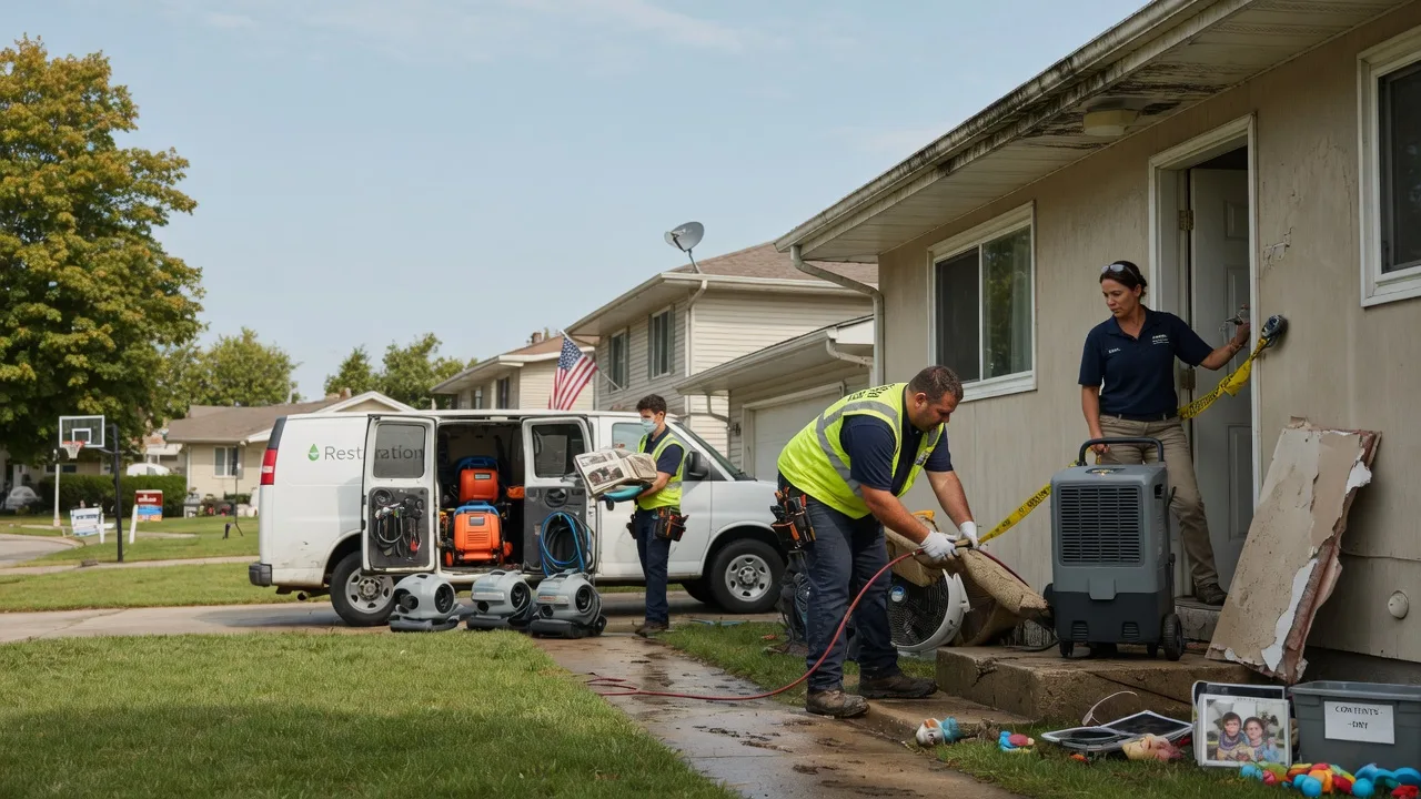 Water Damage Restoration in Napoleon, OH near me